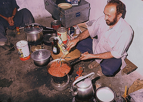 Die Küche in Chilas