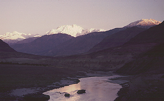 Nanga Parbat und Indus