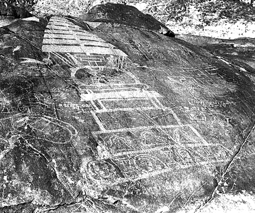Chilas I, Stupa beim vyaghrijataka