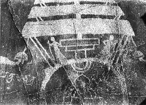 Chilas I, stupa beim vyaghrijataka